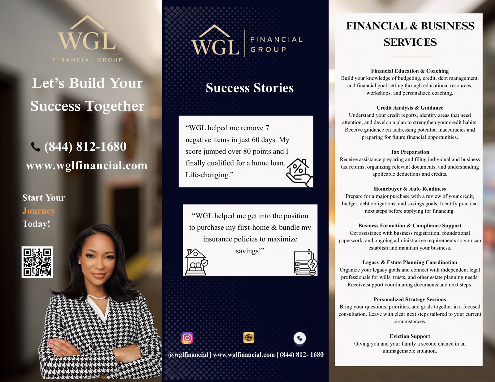 WGL Financial and Business Services brochure